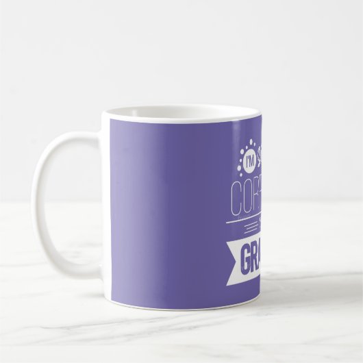 私はあなたのグラマーのコーヒーマグを静かに修正している コーヒーマグカップ (左)