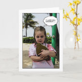 私はあなたのココナツが大好きです カード (黄色い花)