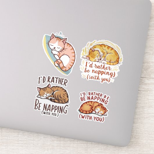 私はあなたのコレクションで昼寝をしたい シール (詳細)