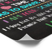 私はあなたのスクールカウンセラーのポスターだ ポスター (角)