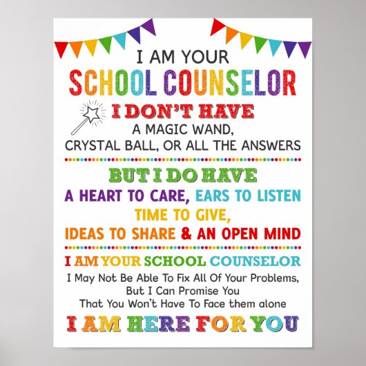 私はあなたのスクールカウンセラーのポスターだ ポスター (正面)