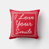 私はあなたのスマイル クッション (裏面)