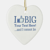 私はあなたのテキストで簡単にこれを大きくパーソナライズするのが好き セラミックオーナメント (右)