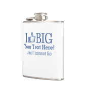 私はあなたのテキスパーソナライズされたト作成で大きいのが好き フラスク (左)