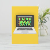 私はあなたのデータが好きだ シーズンカード (スタンド正面)