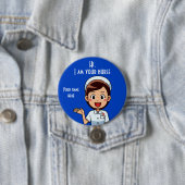 私はあなたのナースの大きい3インチラウンドボタン 缶バッジ (インサイチュ)