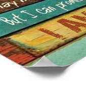 私はあなたのナースやる気を起こさせる&感動的 ポスター (角)