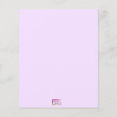 私はあなたのノート、ラブノート、カードの挿入について愛するもの チラシ (裏面)