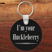 私はあなたのハックルベリー キーホルダー (正面)