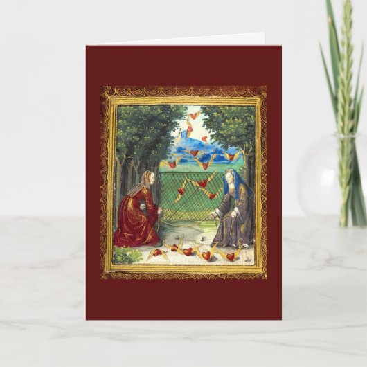 私はあなたのハートを捕獲しましたか。 バレンタイン シーズンカード (正面)