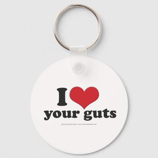 私はあなたのハートを飲む キーホルダー (正面)