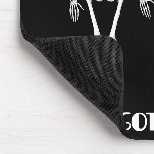 私はあなたのバックのおもしろいな骨組を持っています マウスパッド (コーナー)