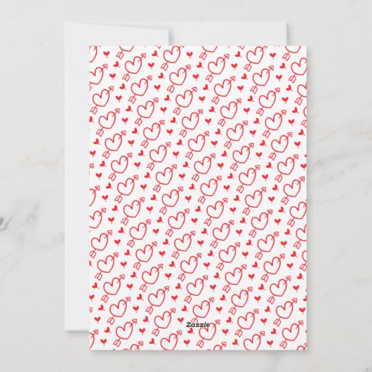 私はあなたのバレンタイン・ボーイフレンおもしろいドに返金しない シーズンカード (裏面)