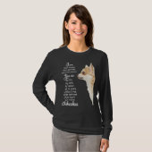 私はあなたのパートナーあなたのチワワと友達である Tシャツ (正面フル)