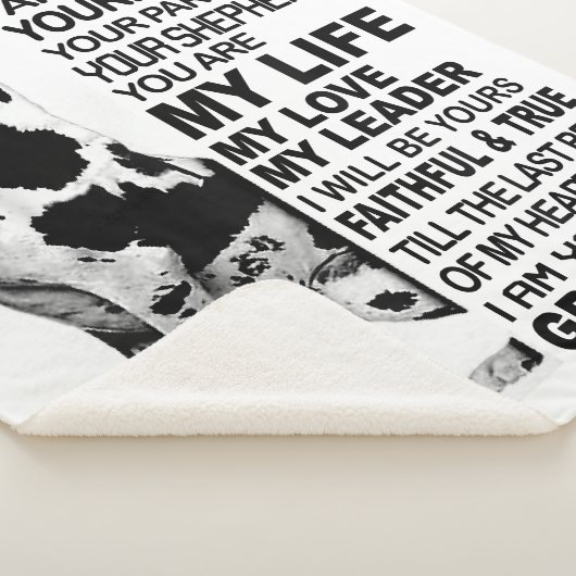 私はあなたのパートナーあなたの犬グレート・ダンあなたの友人 シェルパブランケット (3/4)