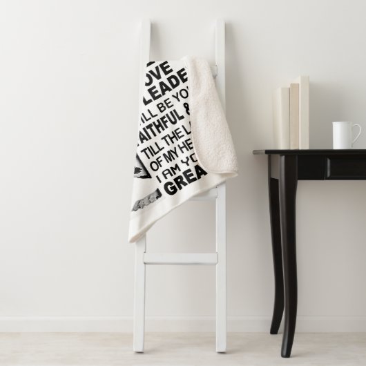 私はあなたのパートナーあなたの犬グレート・ダンあなたの友人 シェルパブランケット (インサイチュ)