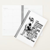 私はあなたのパートナーあなたの犬グレート・ダンあなたの友人 プランナー手帳 (ディスプレー)