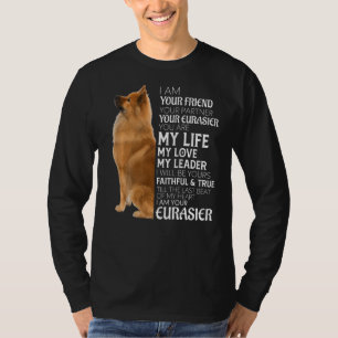 私はあなたのパートナーあなたのEurasier Dog Moあなたの友人である Tシャツ