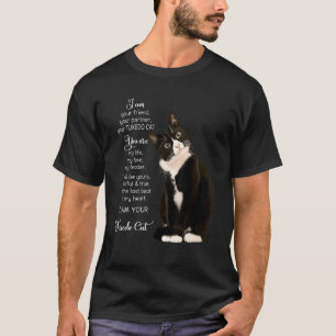 私はあなたのパートナーであるTuxedo Catの友人 Tシャツ