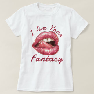 私はあなたのファンタジーセクシーな唇 Tシャツ