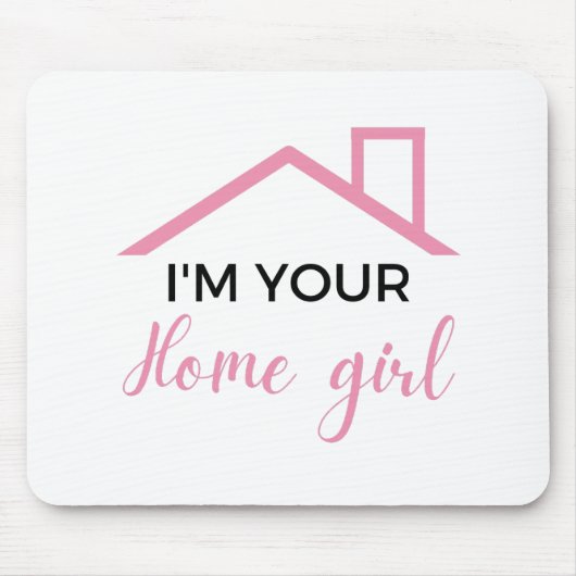 私はあなたのホームガール2 マウスパッド (正面)