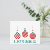 私はあなたのボールが好きだ ポストカード (スタンド正面)