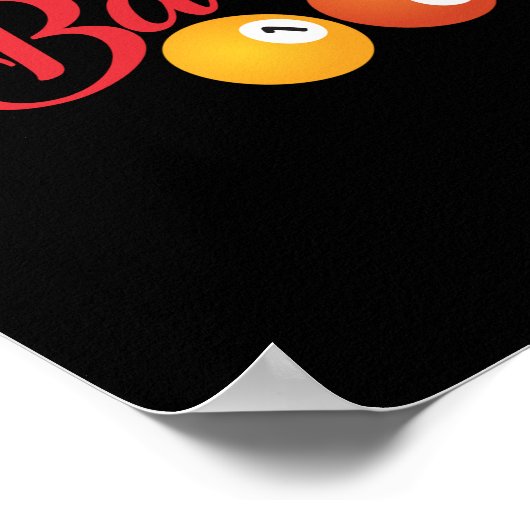 私はあなたのボールのラッキーおもしろい賭博が好き ポスター (角)