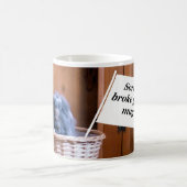 私はあなたのマグカップを壊してしまってごめんなさい コーヒーマグカップ (中央)