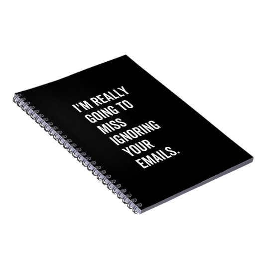 私はあなたのメールを恋しく思本当に無視する ノートブック (右側)