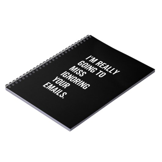 私はあなたのメールを恋しく思本当に無視する ノートブック (左側)