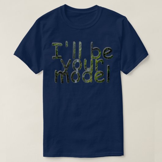 私はあなたのモデル Tシャツ (デザイン正面)