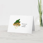 私はあなたのユーモアのある誕生日カードを思い出す カード (正面)