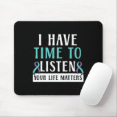 私はあなたの人生聞の事を心の中で考える時間がある マウスパッド (マウス)