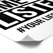 私はあなたの人生聞の問題に時間がある ポスター (角)