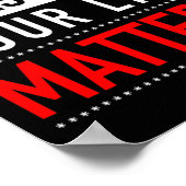 私はあなたの人生聞の問題に時間がある – 自殺 ポスター (角)