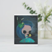 私はあなたの余分な時間が欲しい ポストカード (スタンド正面)