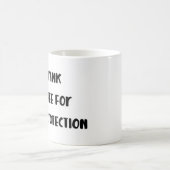 私はあなたの保護マグのためのコーヒーを飲みます コーヒーマグカップ (中央)