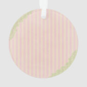 私はあなたの側の勇気付けられる引用文 オーナメント (裏面)