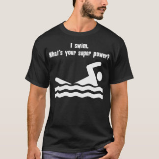 私はあなたの力で泳すごいぐ Tシャツ