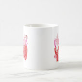私はあなたの可愛いバレンタインデーXoxoレッドギフトを容認する コーヒーマグカップ (中央)
