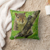 私はあなたの可愛いリスを見る クッション (ブランケット)