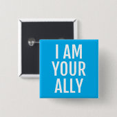 私はあなたの同盟国です 缶バッジ (正面&裏面)