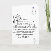 私はあなたの困難な時期に『寄り添っています』 カード (正面)