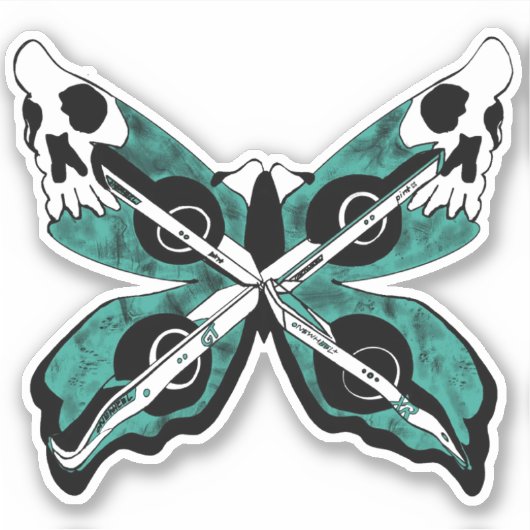 私はあなたの変更ステッカーを見た シール (正面)