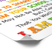 私はあなたの学校心理学者のポスターだ ポスター (角)