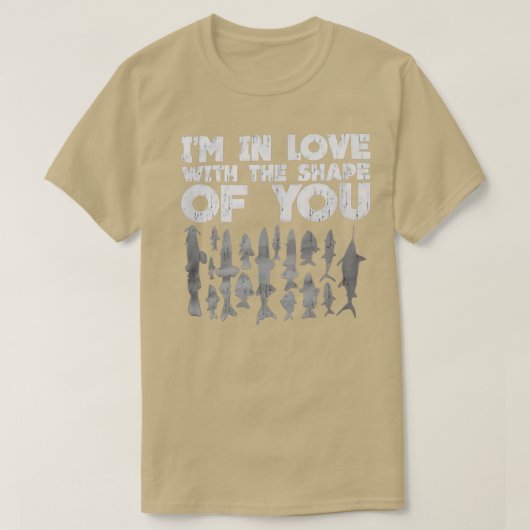私はあなたの形に恋をしている Tシャツ (デザイン正面)