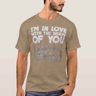 私はあなたの形に恋をしている Tシャツ