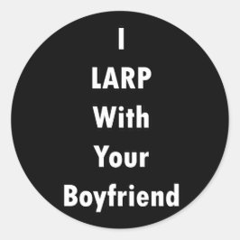 私はあなたの彼氏と遊ぶ ラウンドシール