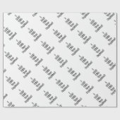 私はあなたの彼氏と遊ぶ ラッピングペーパー (フラット)