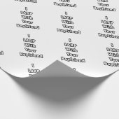 私はあなたの彼氏と遊ぶ ラッピングペーパー (角)